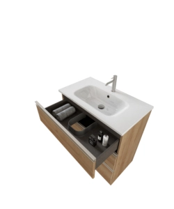 MOBILE BAGNO "CANOVA" ROVERE, 80 CM